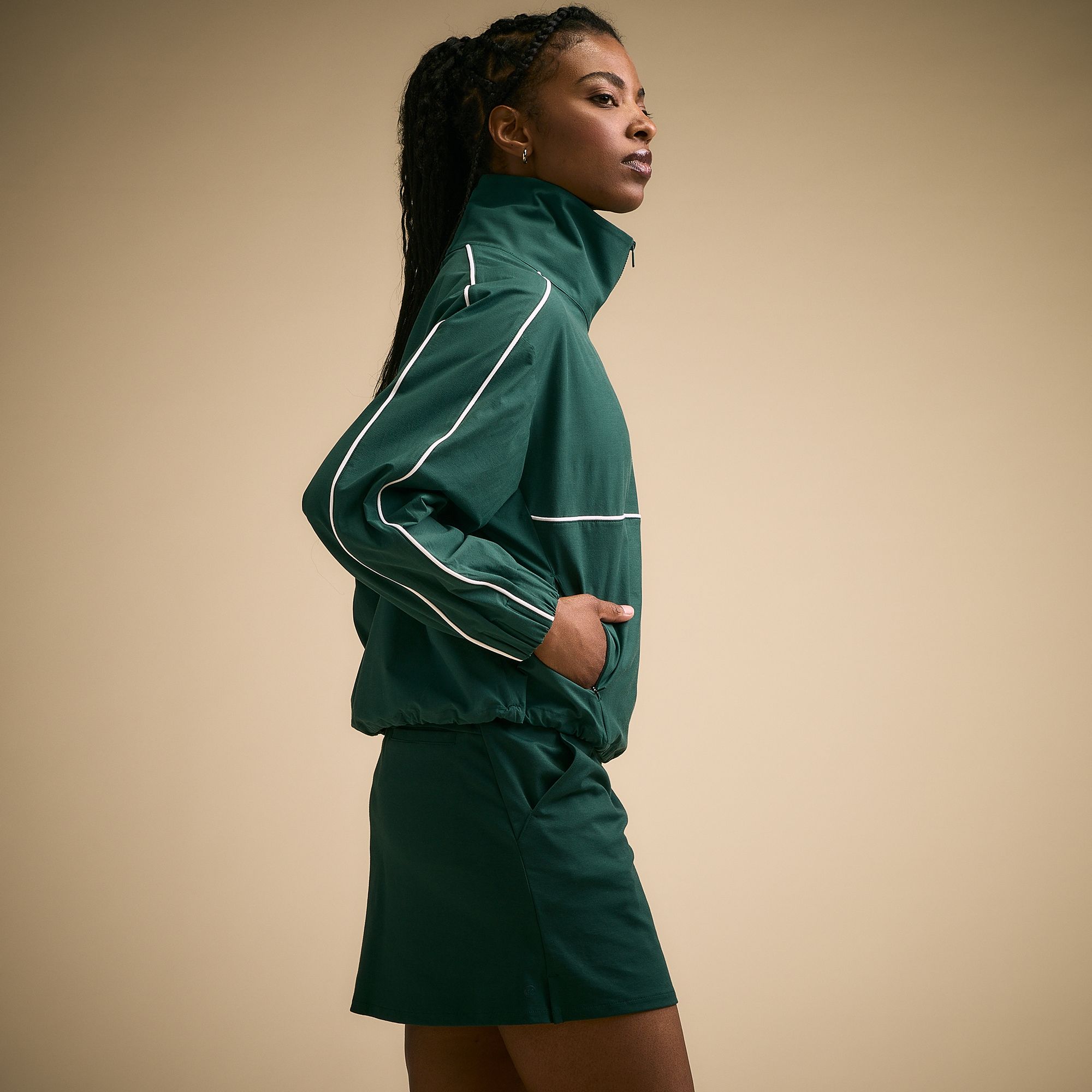 CALIA Women's Golf Woven 1/4 Zip product image