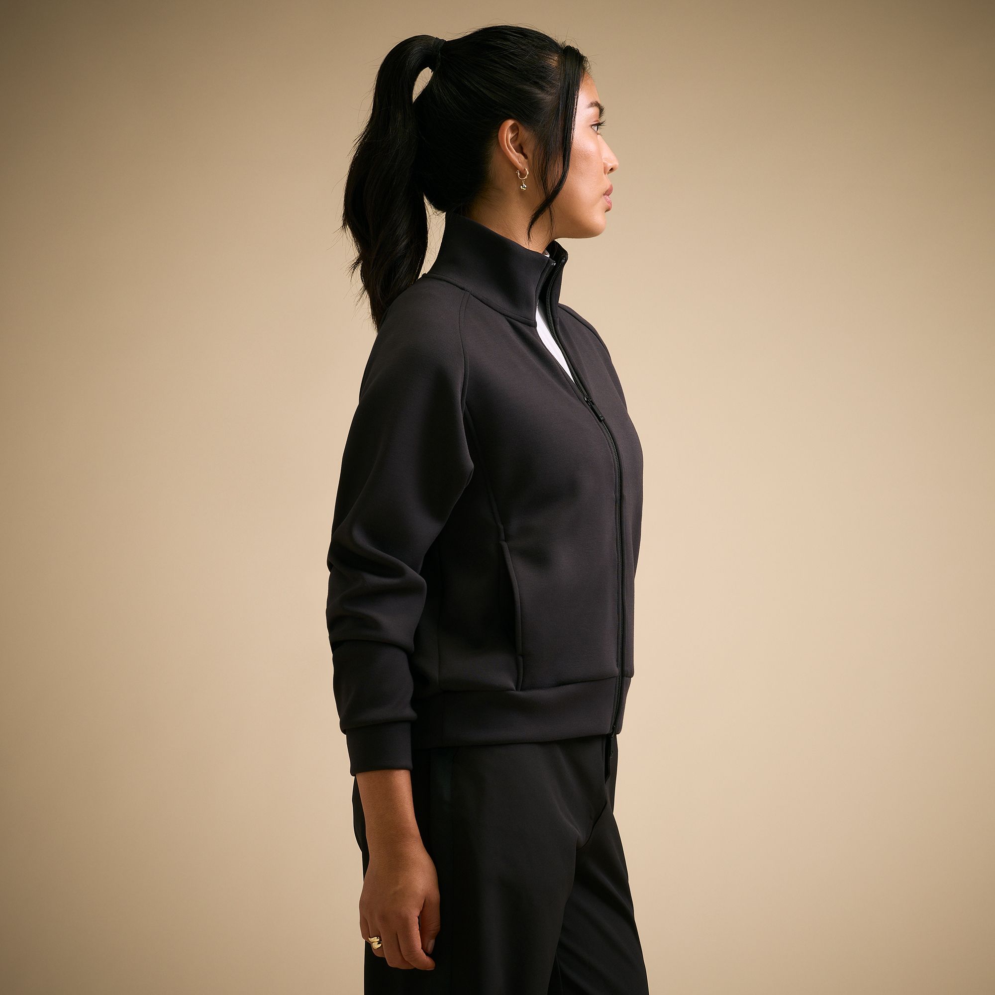 CALIA Women's Golf Sandwash Scuba Full Zip Jacket product image