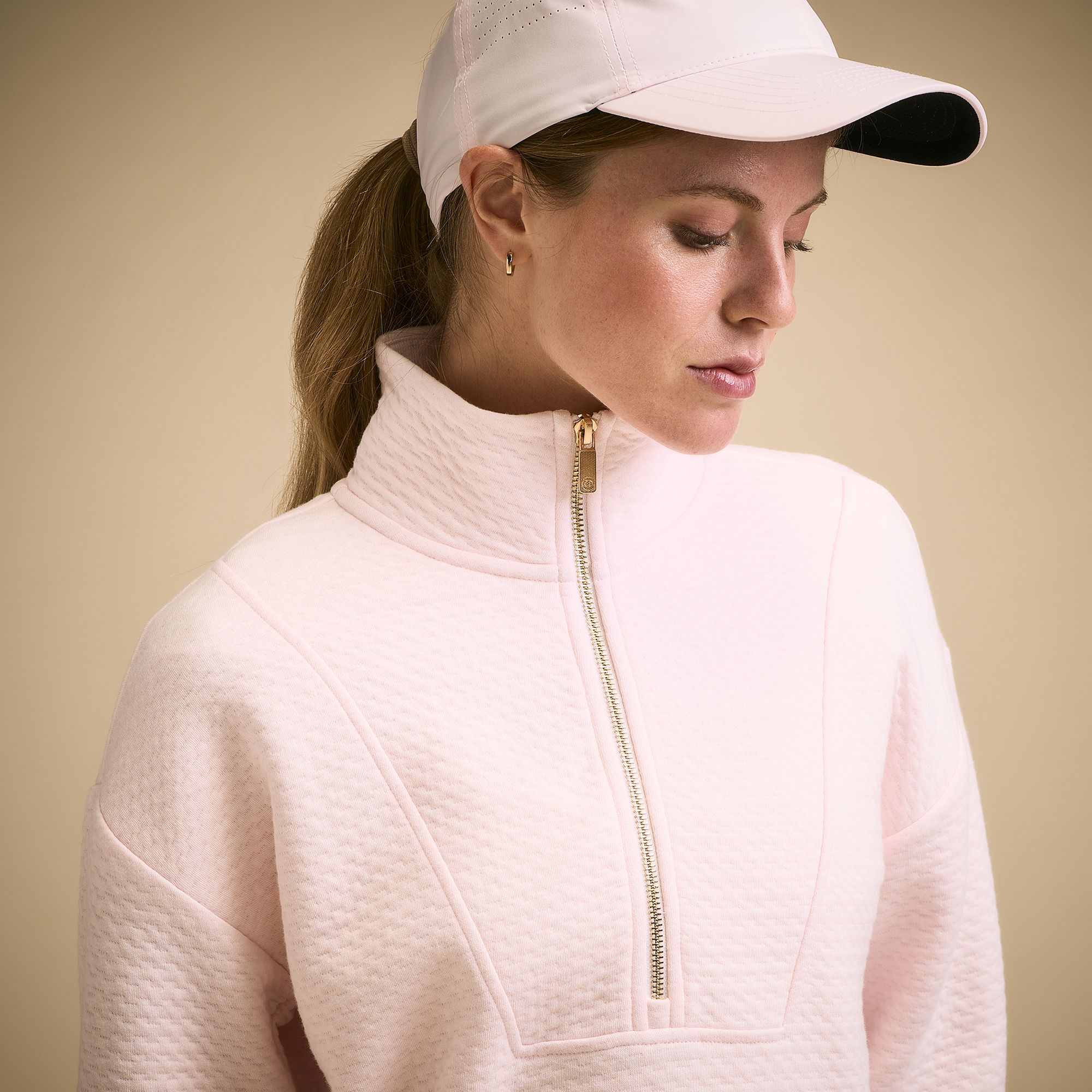 CALIA Women's Golf Birdie Weave Half-Zip product image