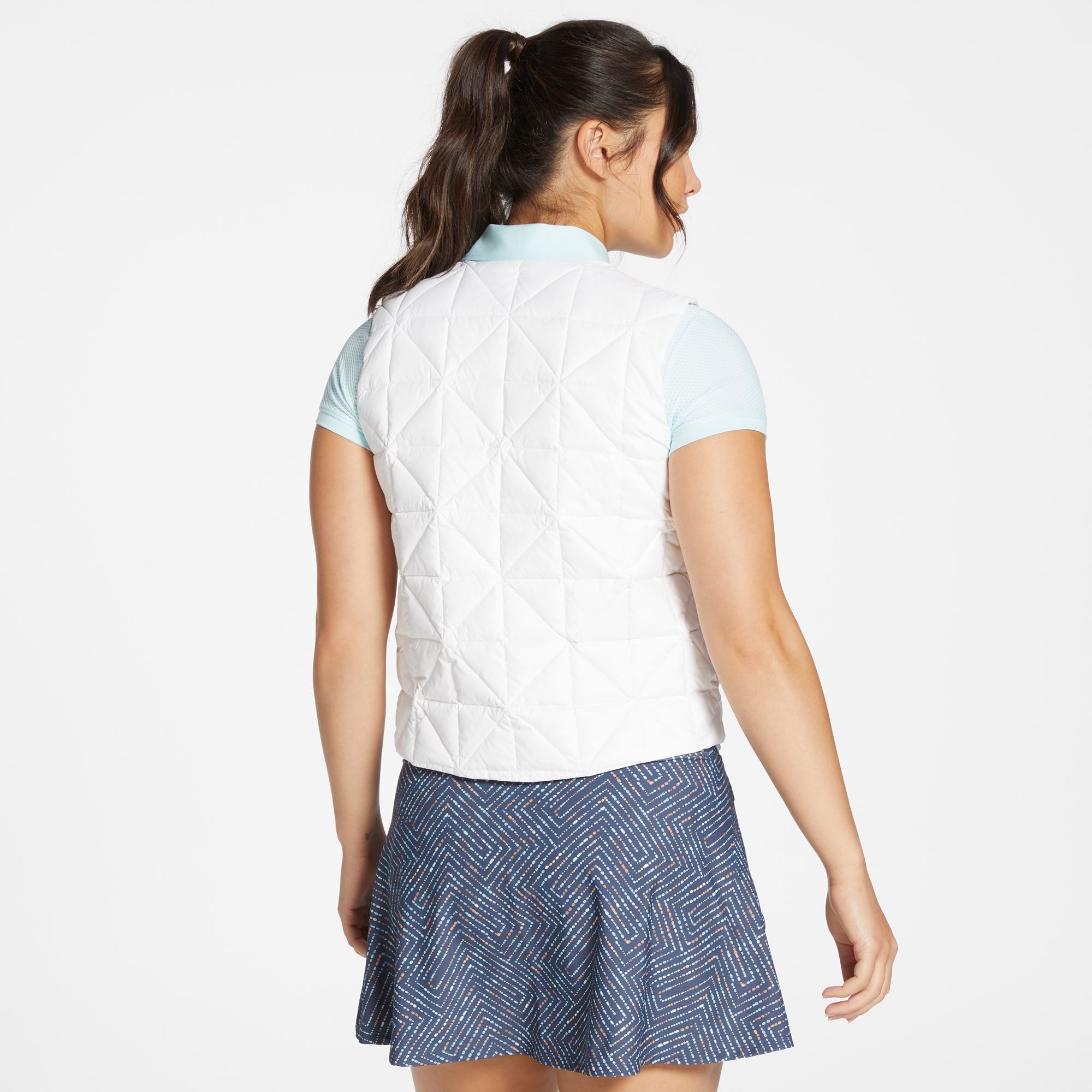 CALIA Women's Quilted Cropped Golf Vest product image