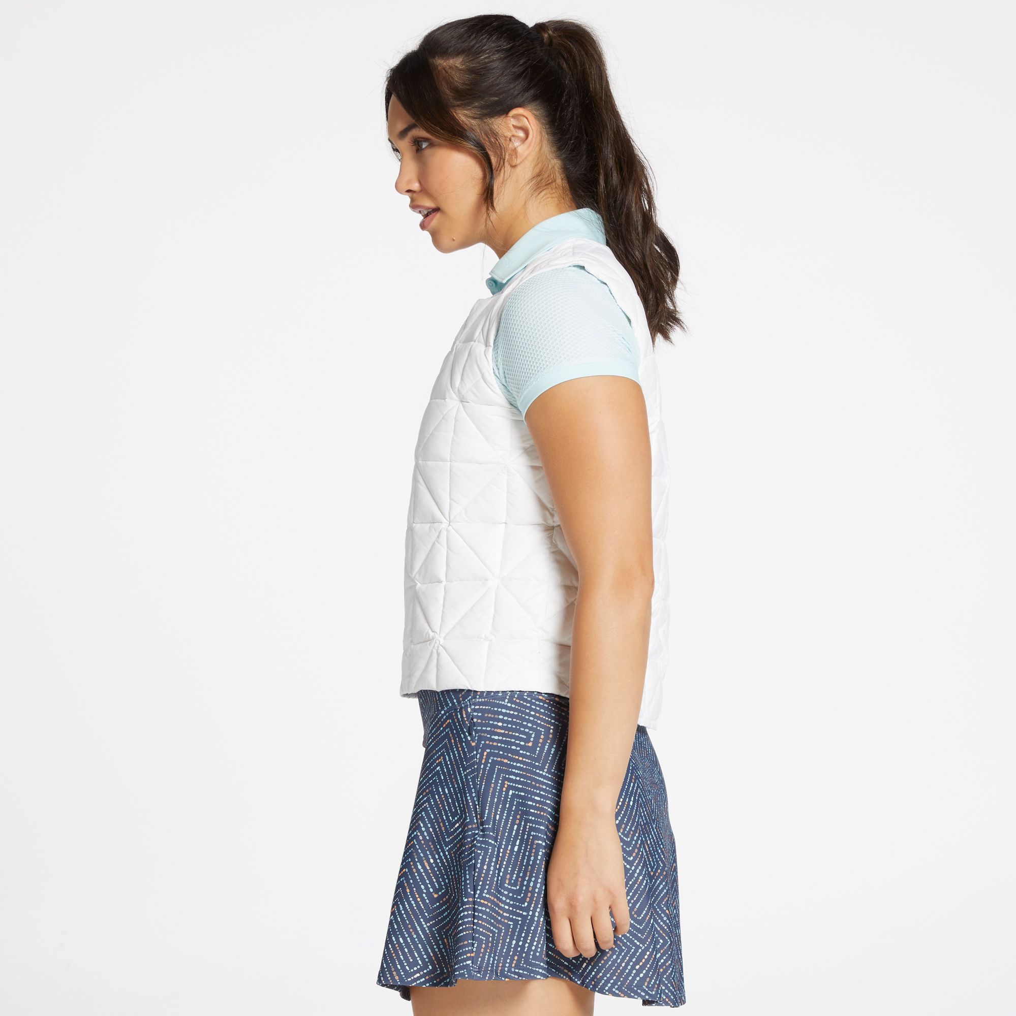 CALIA Women's Quilted Cropped Golf Vest product image