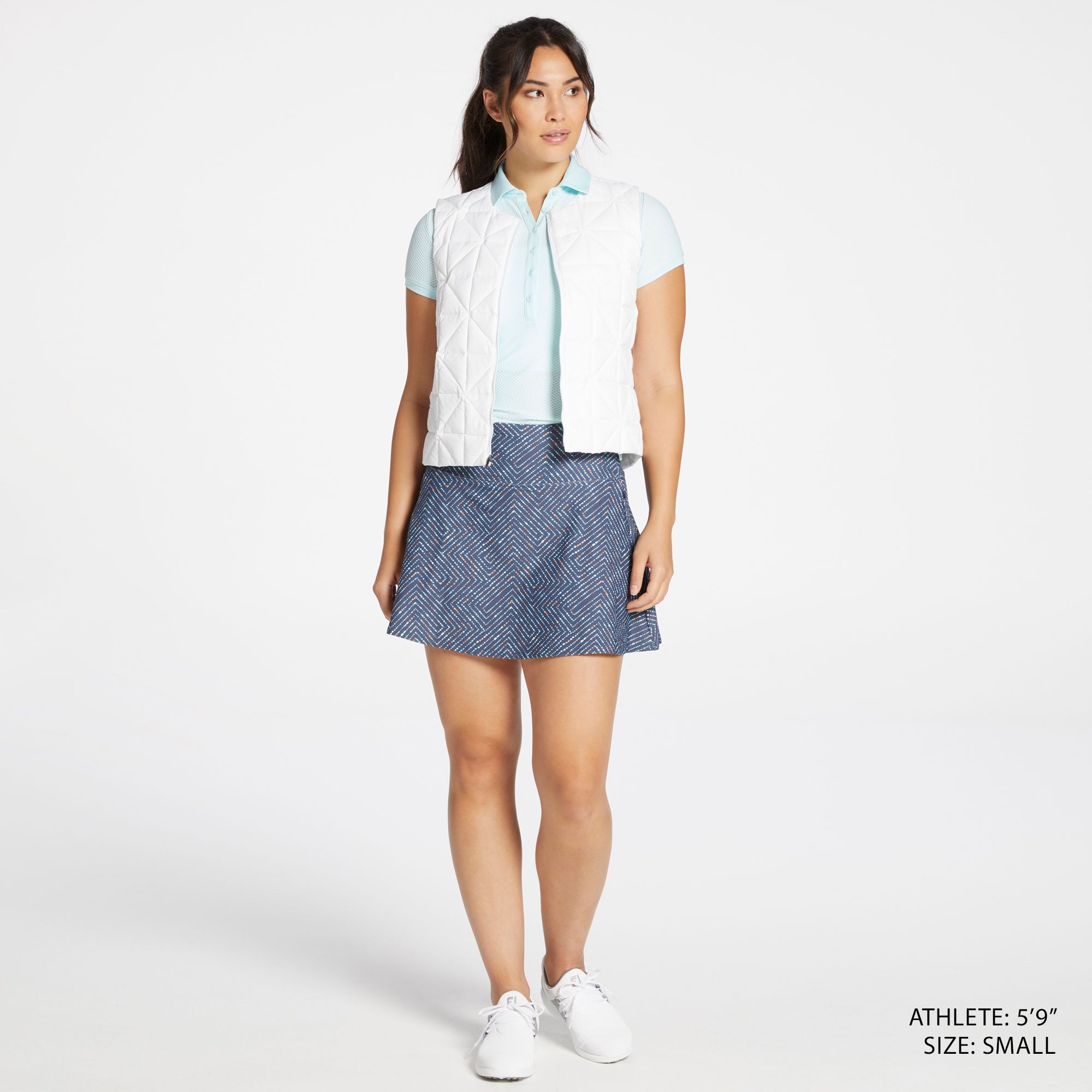 CALIA Women's Quilted Cropped Golf Vest product image