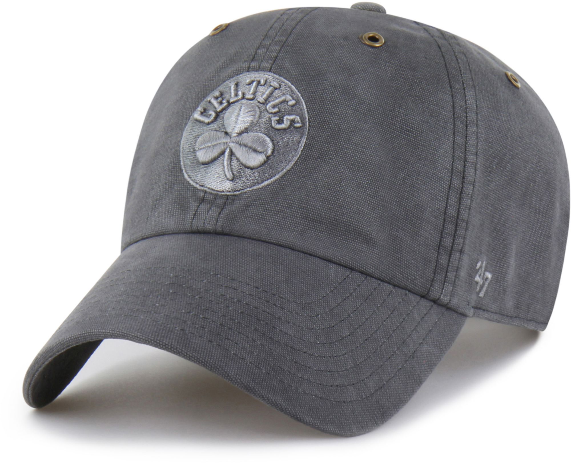 Carhartt x '47 Adult Boston Celtics Black Dyed Clean Up Adjustable Hat product image
