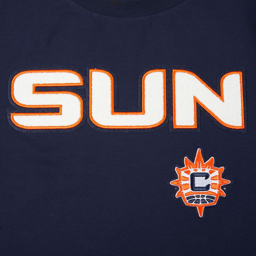 Pro Standard Women's Connecticut Sun Navy Classic Slim T-Shirt product image