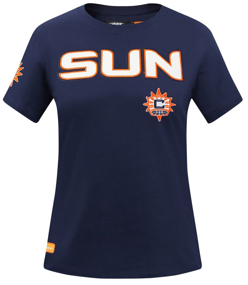 Pro Standard Women's Connecticut Sun Navy Classic Slim T-Shirt product image