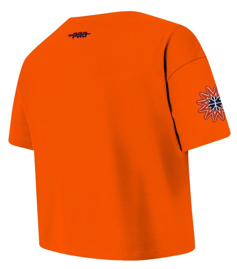 Pro Standard Girls' Connecticut Sun Orange Paradise Boxy T-Shirt product image