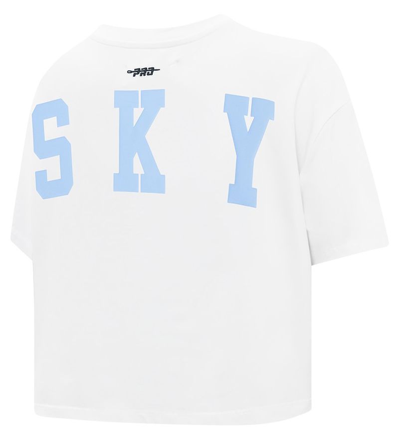 Pro Standard Women's Chicago Sky White Wingspan Boxy T-Shirt product image