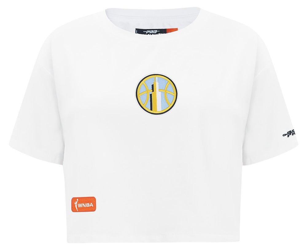 Pro Standard Women's Chicago Sky White Wingspan Boxy T-Shirt product image