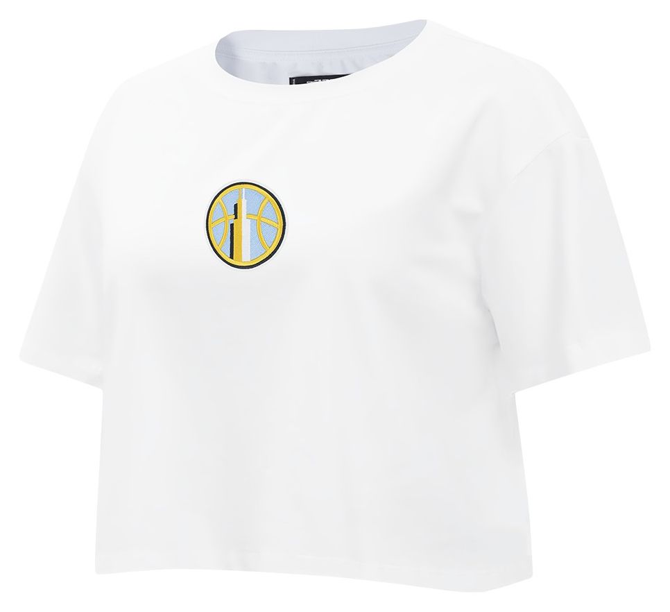 Pro Standard Women's Chicago Sky White Wingspan Boxy T-Shirt product image