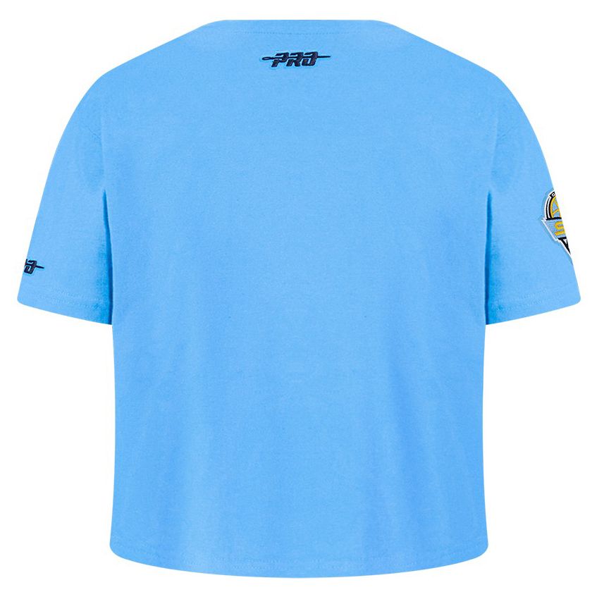 Pro Standard Girls' Chicago Sky University Blue Paradise Boxy T-Shirt product image