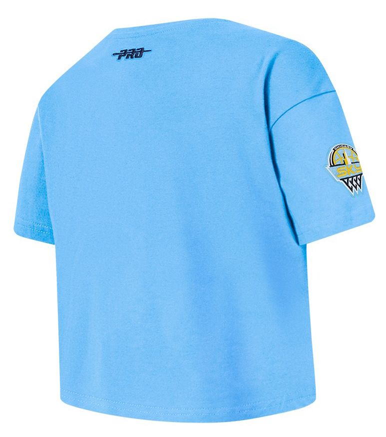 Pro Standard Girls' Chicago Sky University Blue Paradise Boxy T-Shirt product image