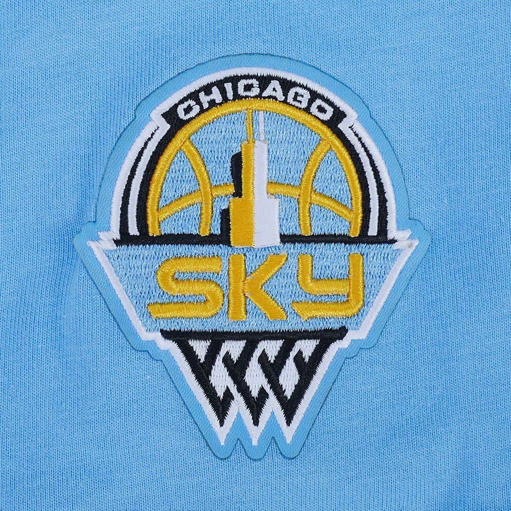 Pro Standard Girls' Chicago Sky University Blue Paradise Boxy T-Shirt product image