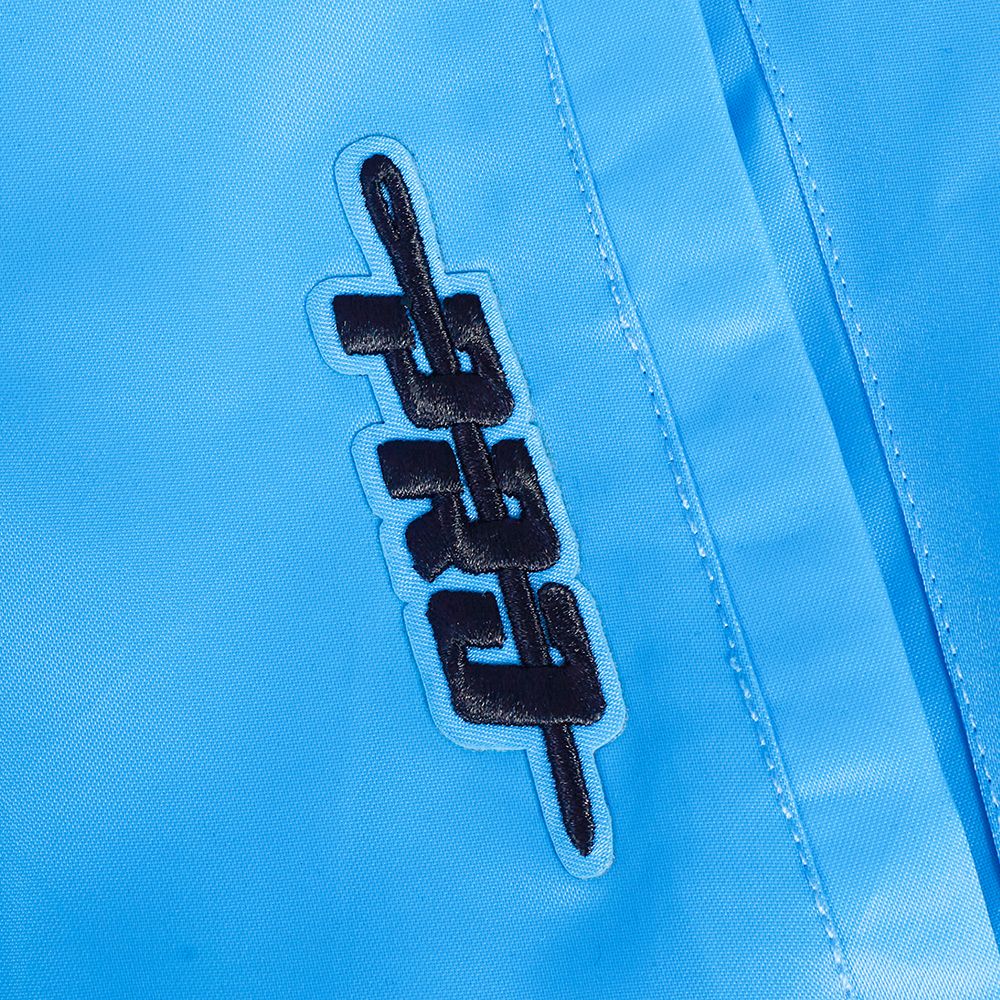 Pro Standard Women's Chicago Sky Blue Chenille Satin Jacket product image