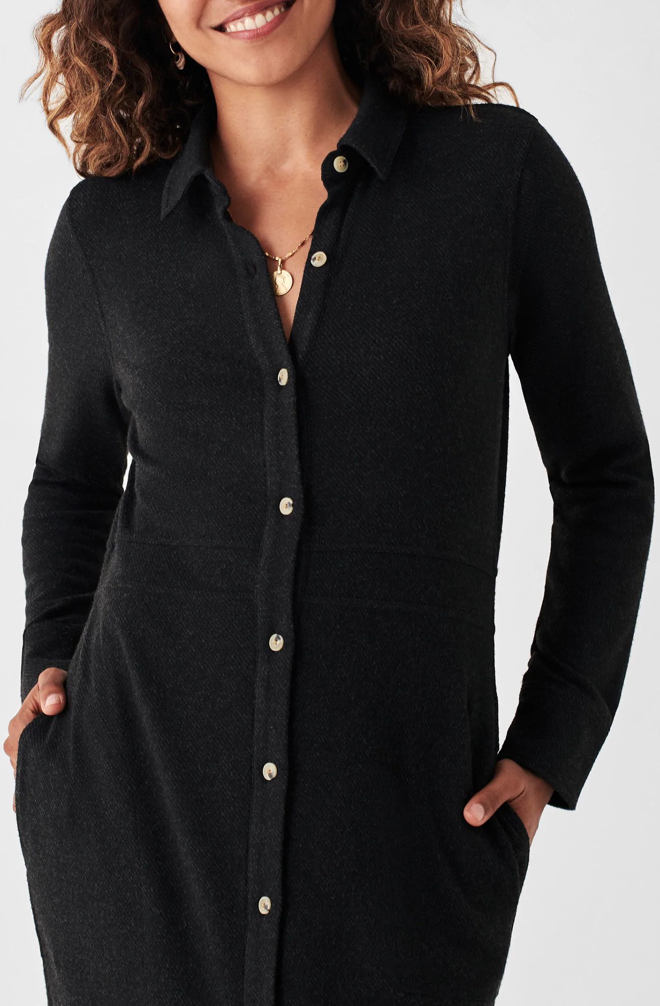 Faherty Women's Legend Sweater Long Dress product image