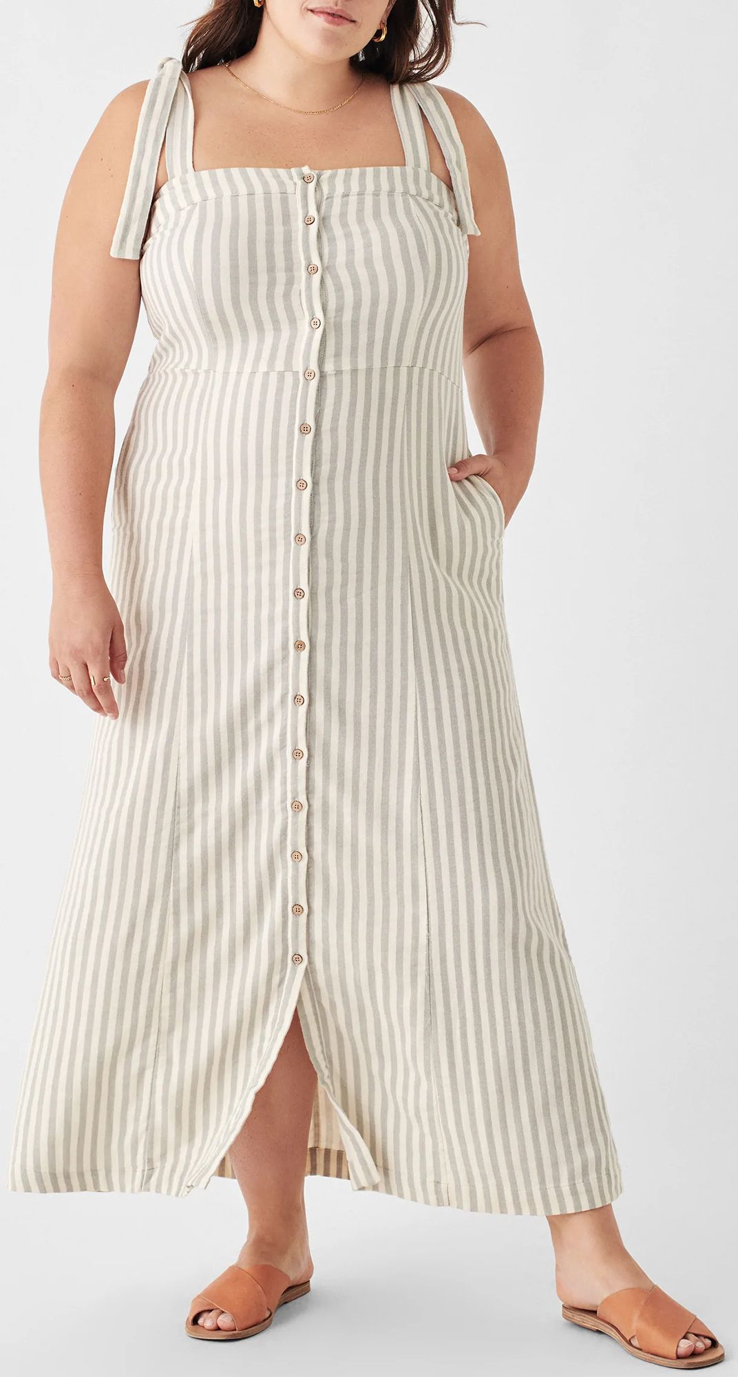 Faherty Women's Dream Cotton Gauze Tie Dress product image