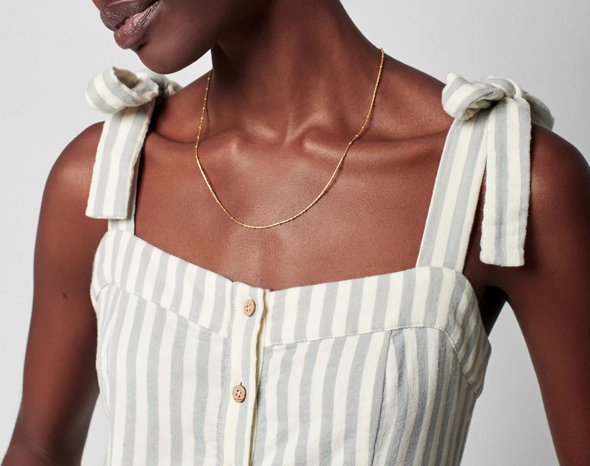 Faherty Women's Dream Cotton Gauze Tie Dress product image