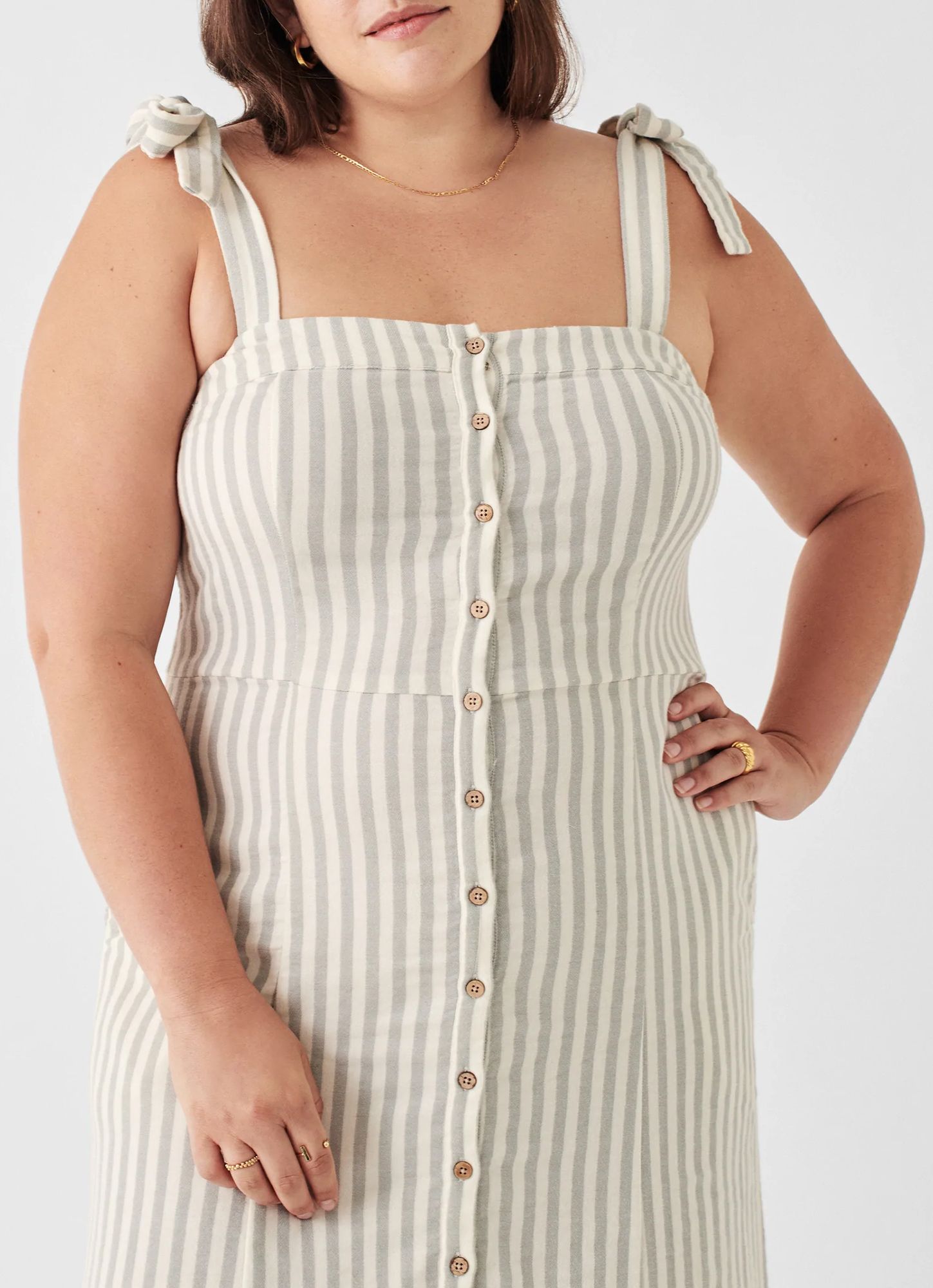 Faherty Women's Dream Cotton Gauze Tie Dress product image