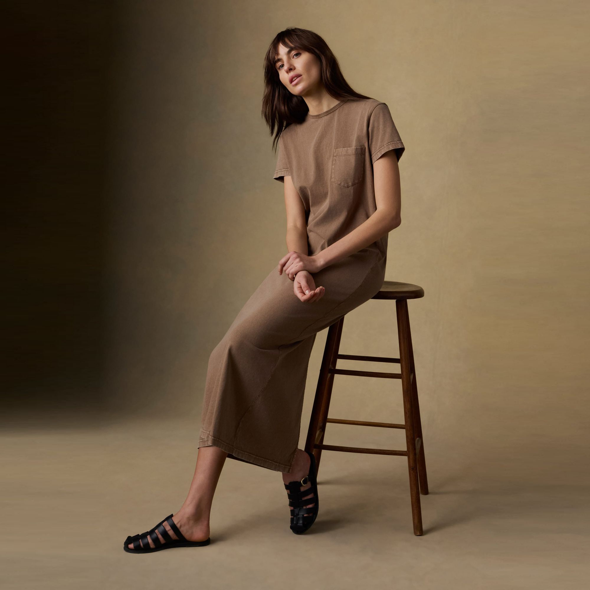Faherty Women's Cotton Jersey T-Shirt Dress product image