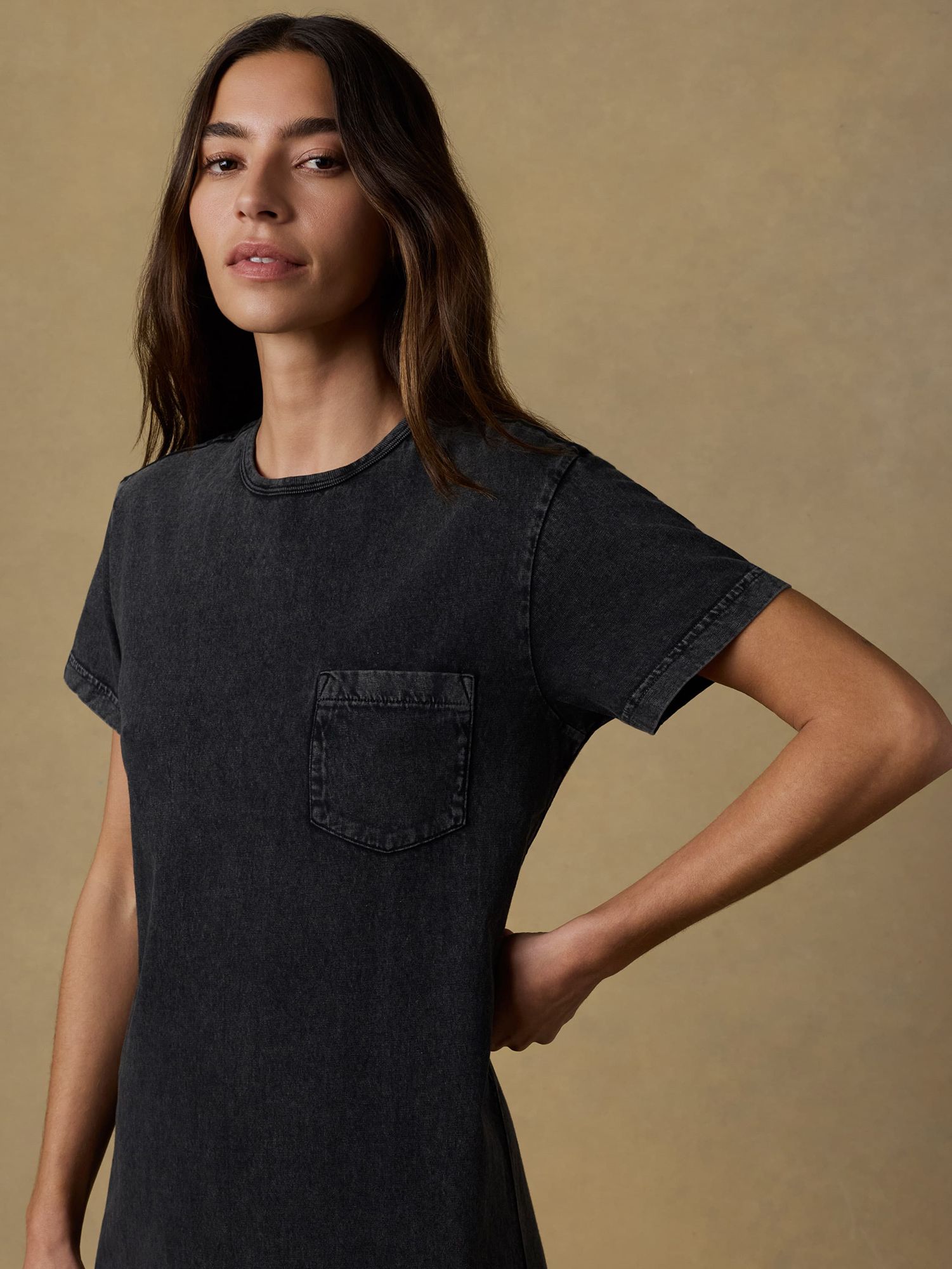 Faherty Women's Cotton Jersey T-Shirt Dress product image