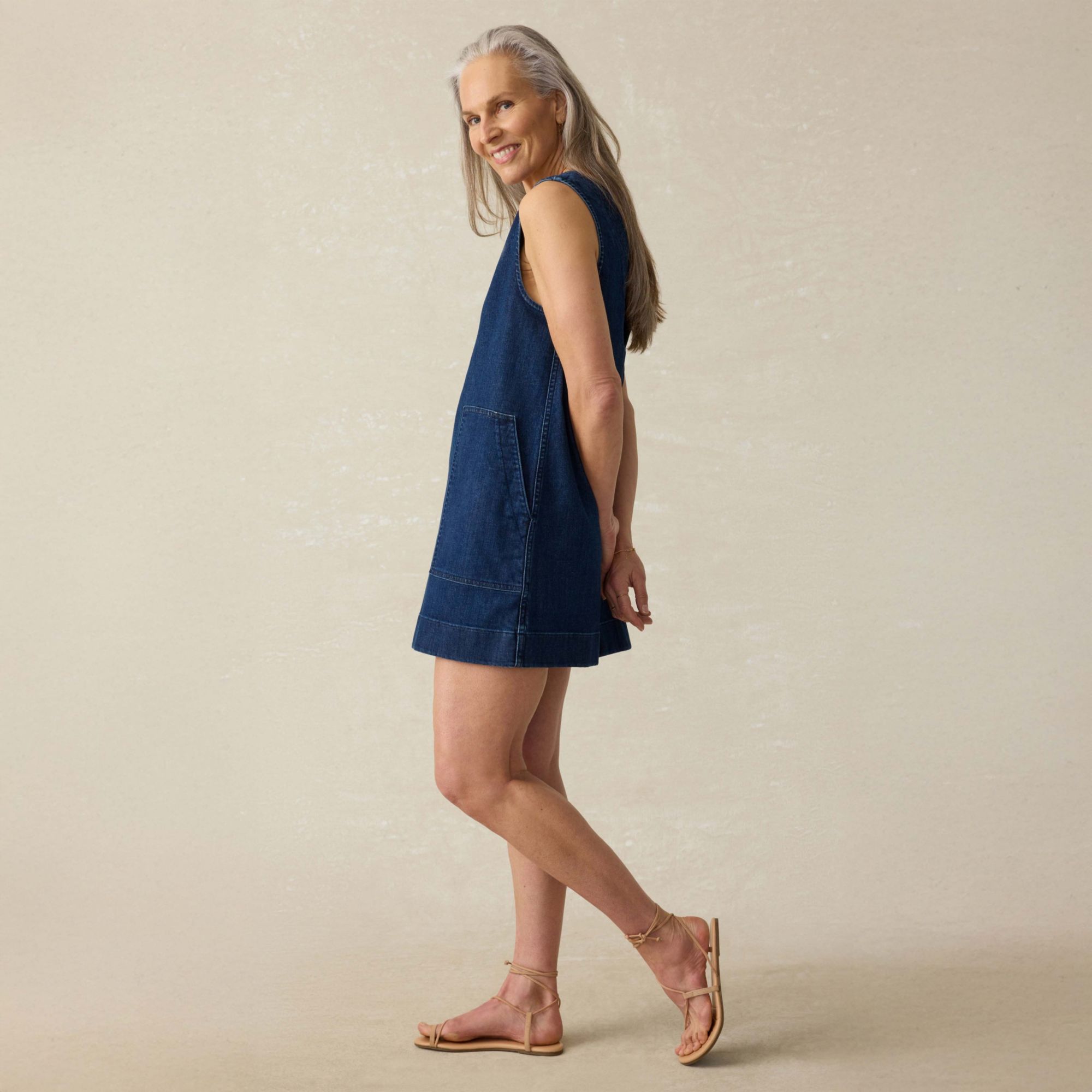 Faherty Women's Azure Dress product image
