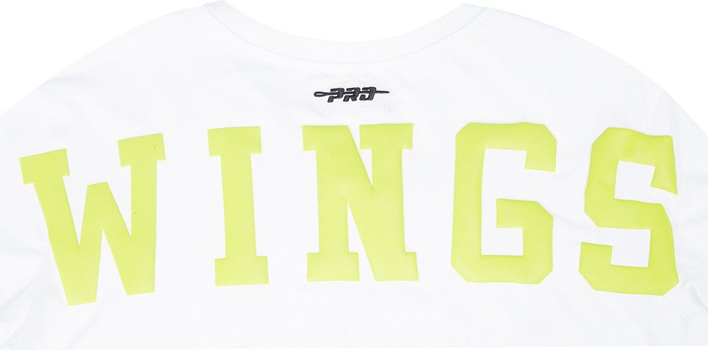 Pro Standard Women's Dallas Wings White Wingspan Boxy T-Shirt product image