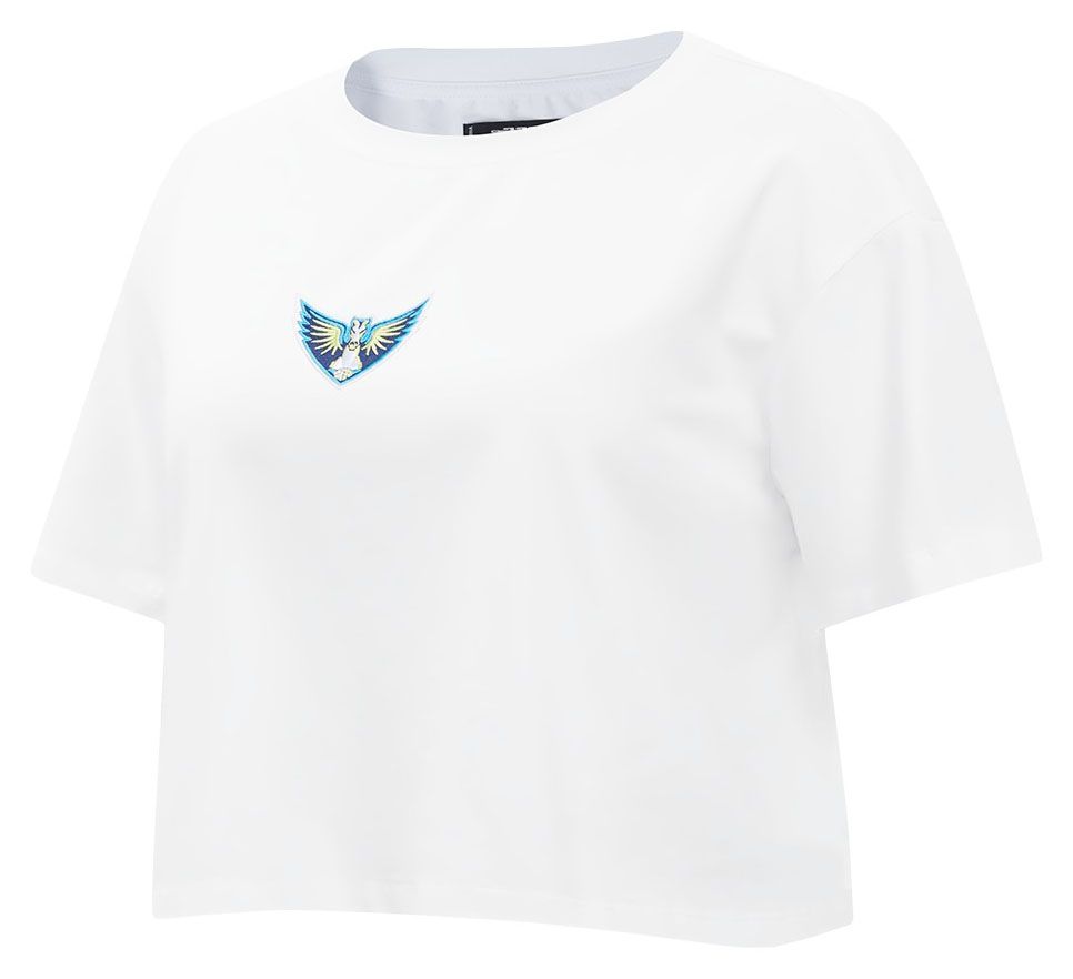 Pro Standard Women's Dallas Wings White Wingspan Boxy T-Shirt product image
