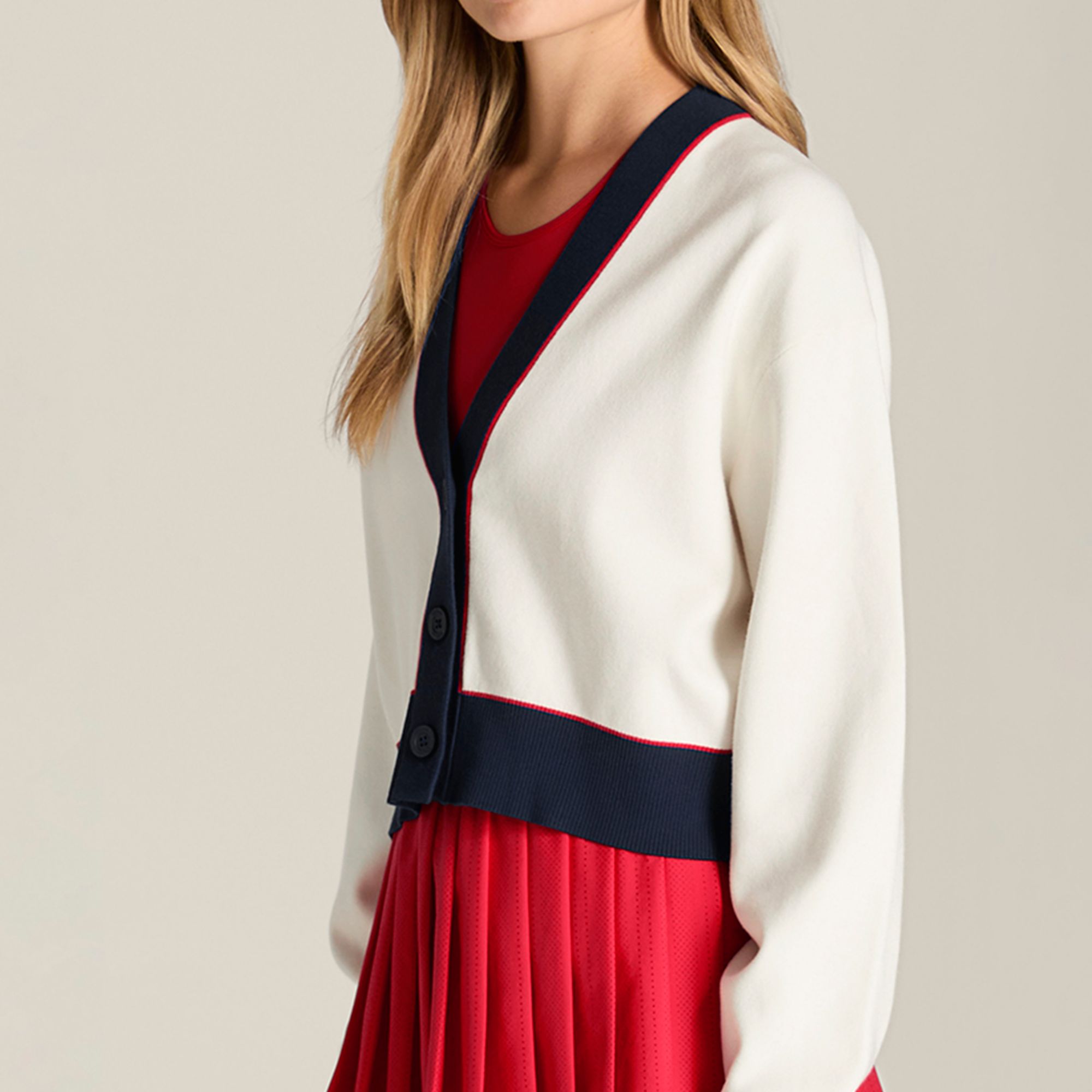 Wilson Women's Throwback Crop Tennis Cardigan product image