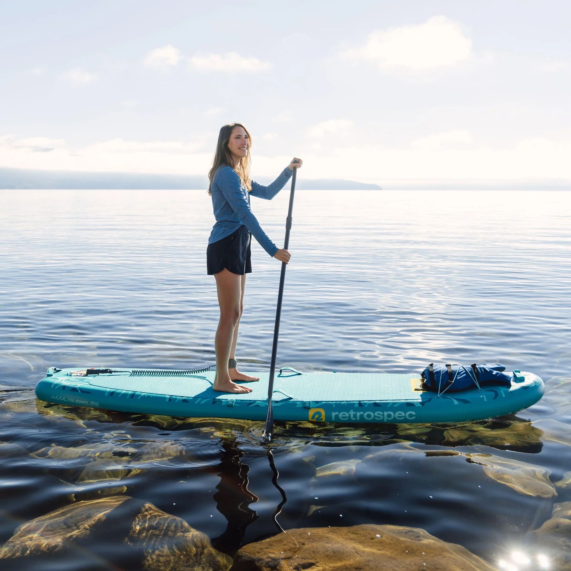 Retrospec Yogi Inflatable Stand-Up Paddle Board product image
