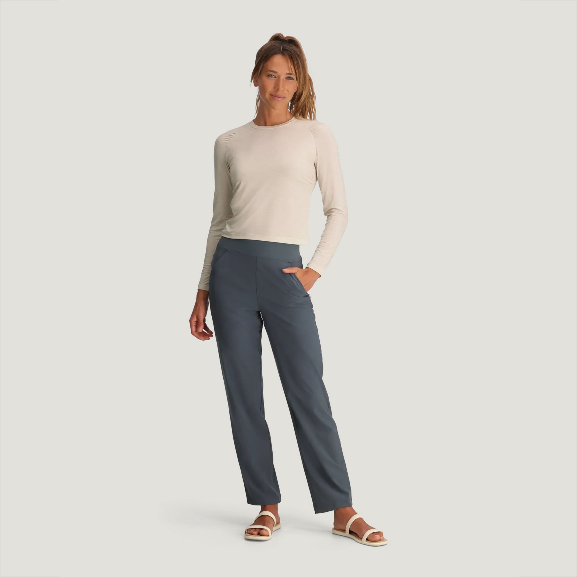 Free Fly Women's Elevate Lightweight Fitted Long Sleeve Shirt product image