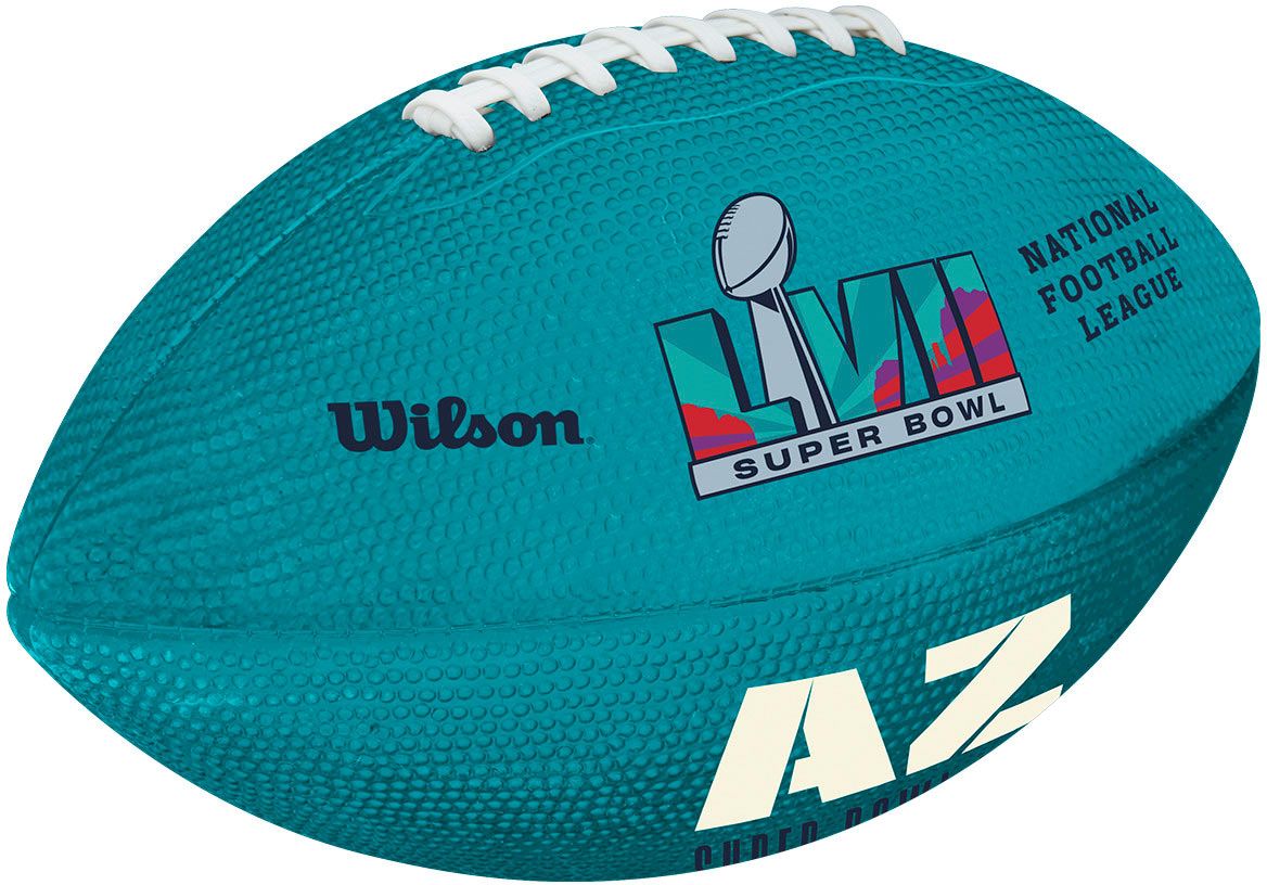 Wilson NFL Super Bowl LVII All Weather Junior Football product image