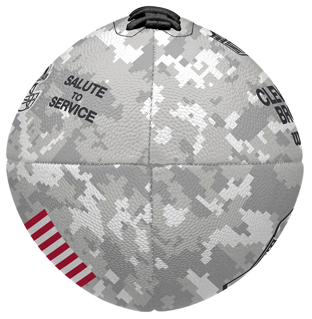 Wilson Cleveland Browns Salute To Service 2024 Full-Size Football product image