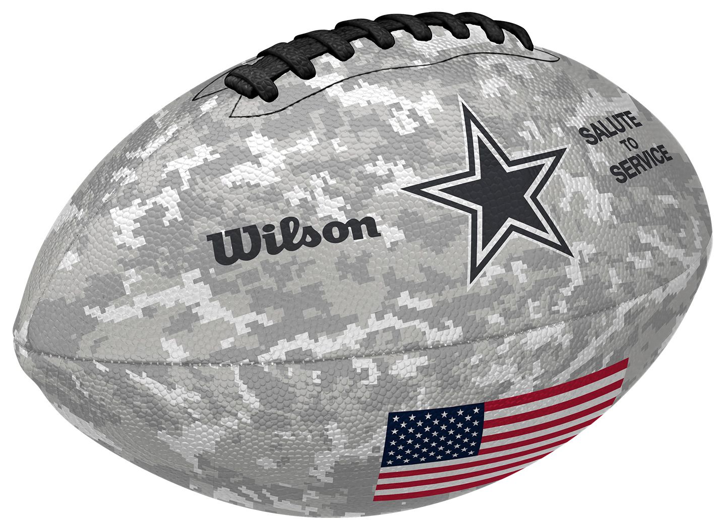 Wilson Dallas Cowboys Salute To Service 2024 Full-Size Football product image