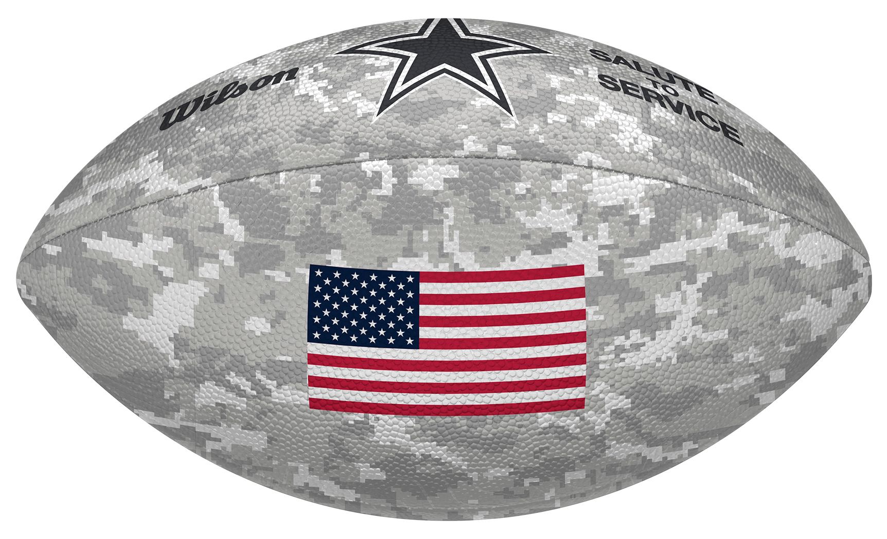 Wilson Dallas Cowboys Salute To Service 2024 Full-Size Football product image