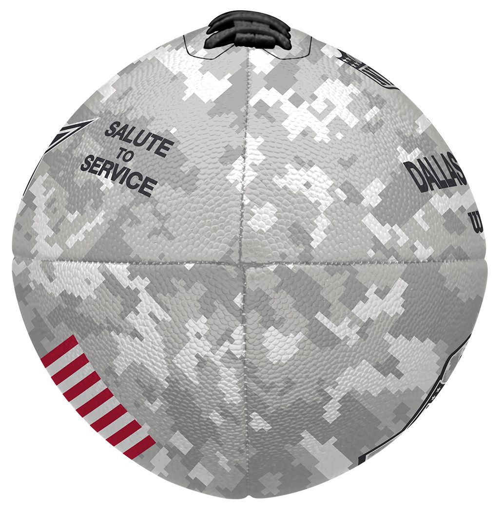 Wilson Dallas Cowboys Salute To Service 2024 Full-Size Football product image