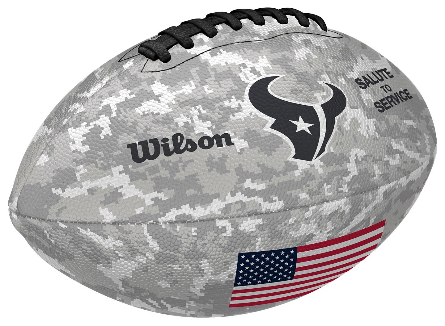 Wilson Houston Texans Salute To Service 2024 Full-Size Football product image