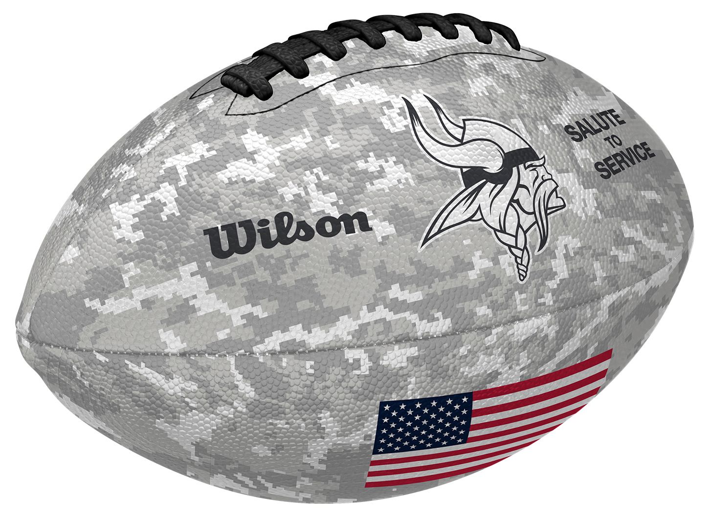 Wilson Minnesota Vikings Salute To Service 2024 Full-Size Football product image