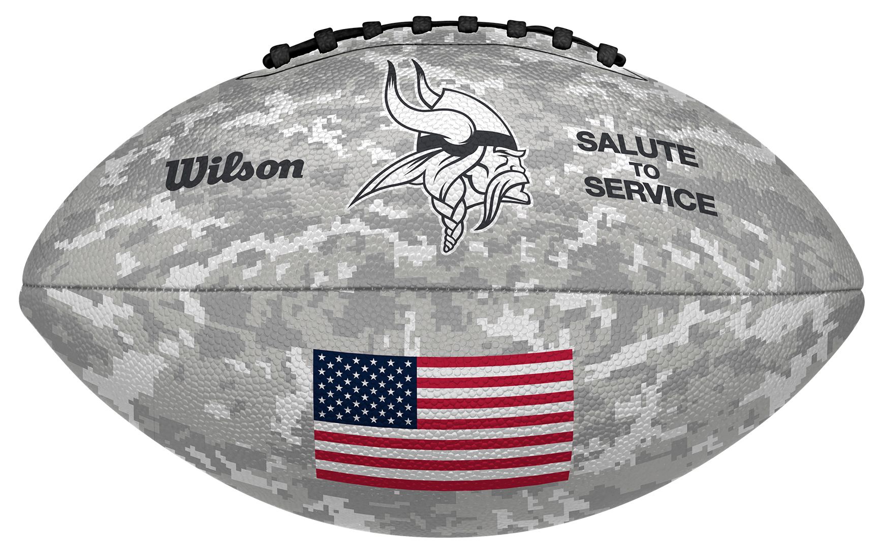 Wilson Minnesota Vikings Salute To Service 2024 Full-Size Football product image