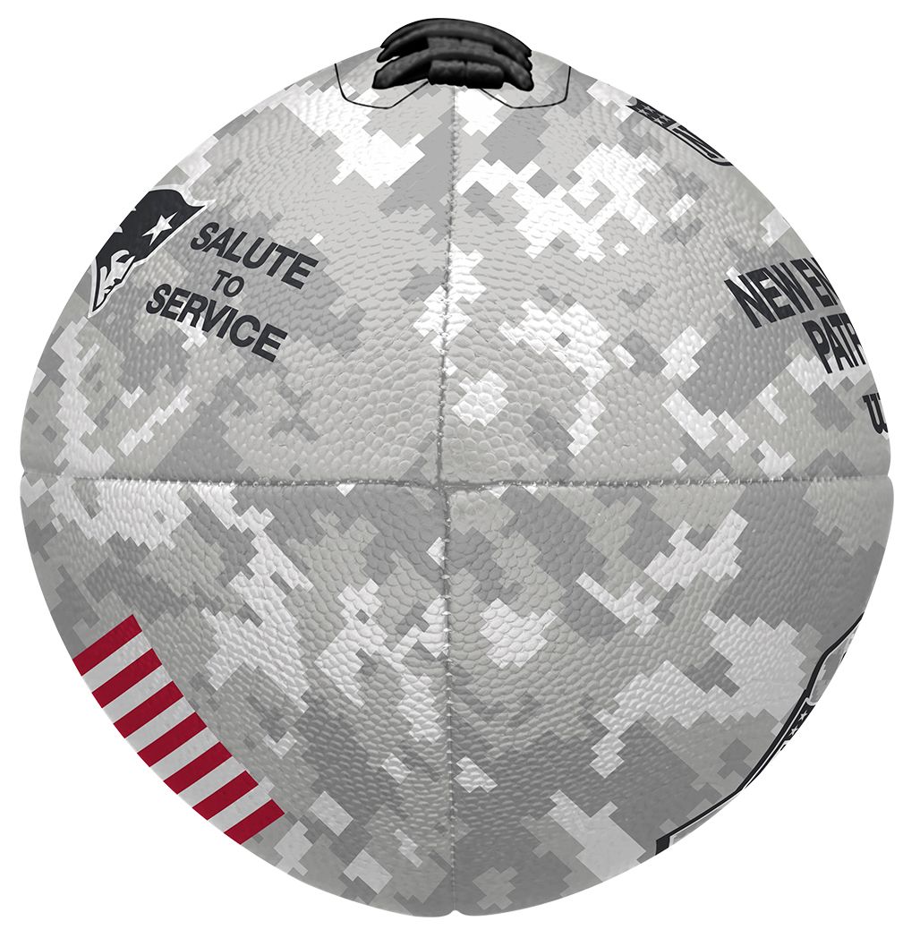Wilson New England Patriots Salute To Service 2024 Full-Size Football product image