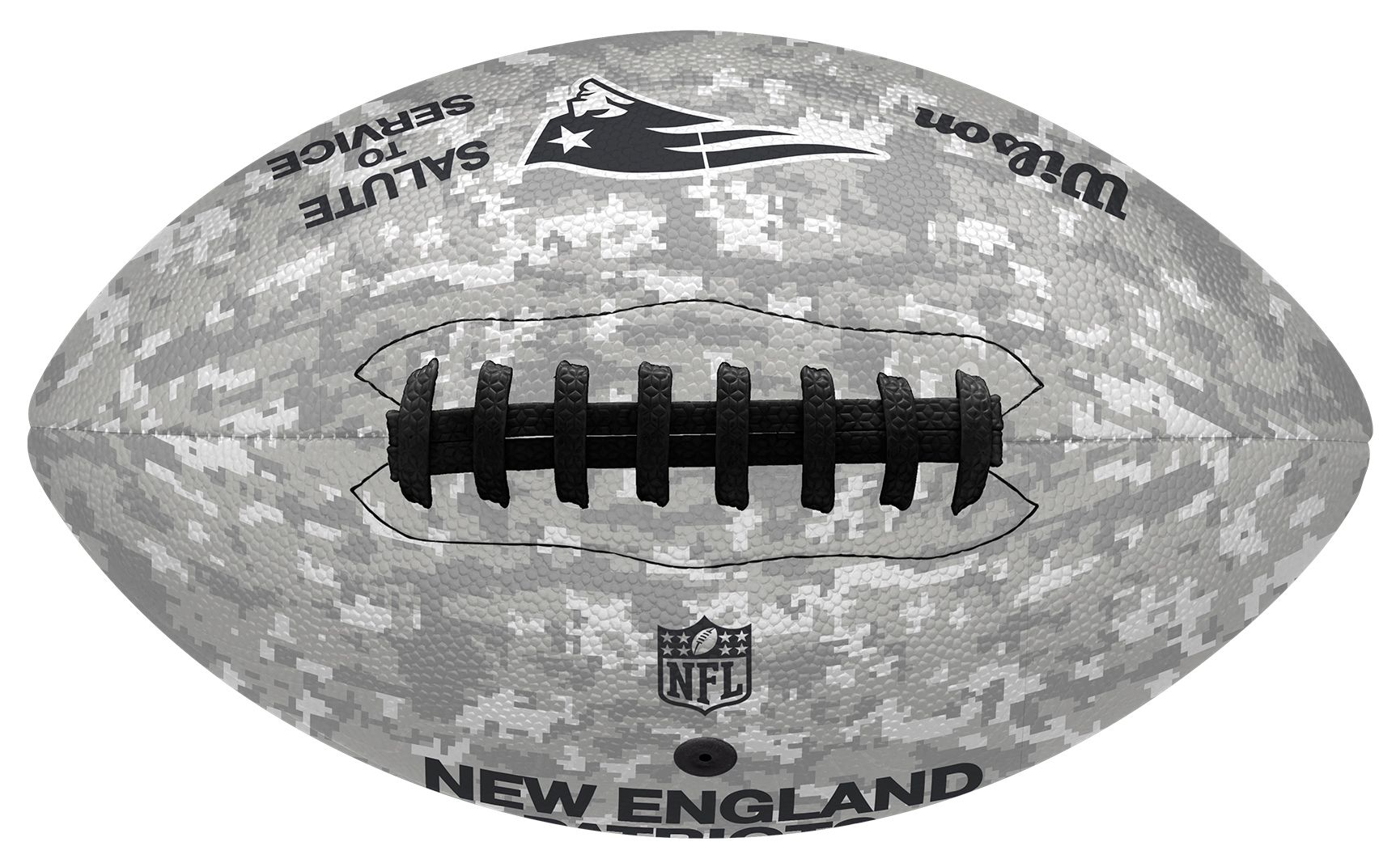 Wilson New England Patriots Salute To Service 2024 Full-Size Football product image