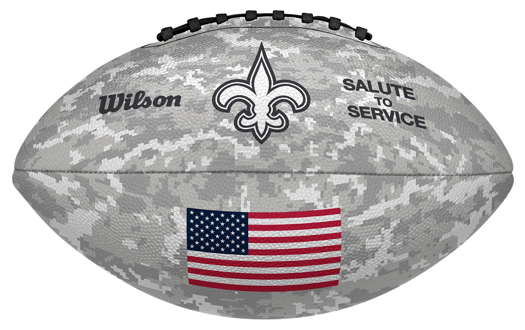 Wilson New Orleans Saints Salute To Service 2024 Full-Size Football product image