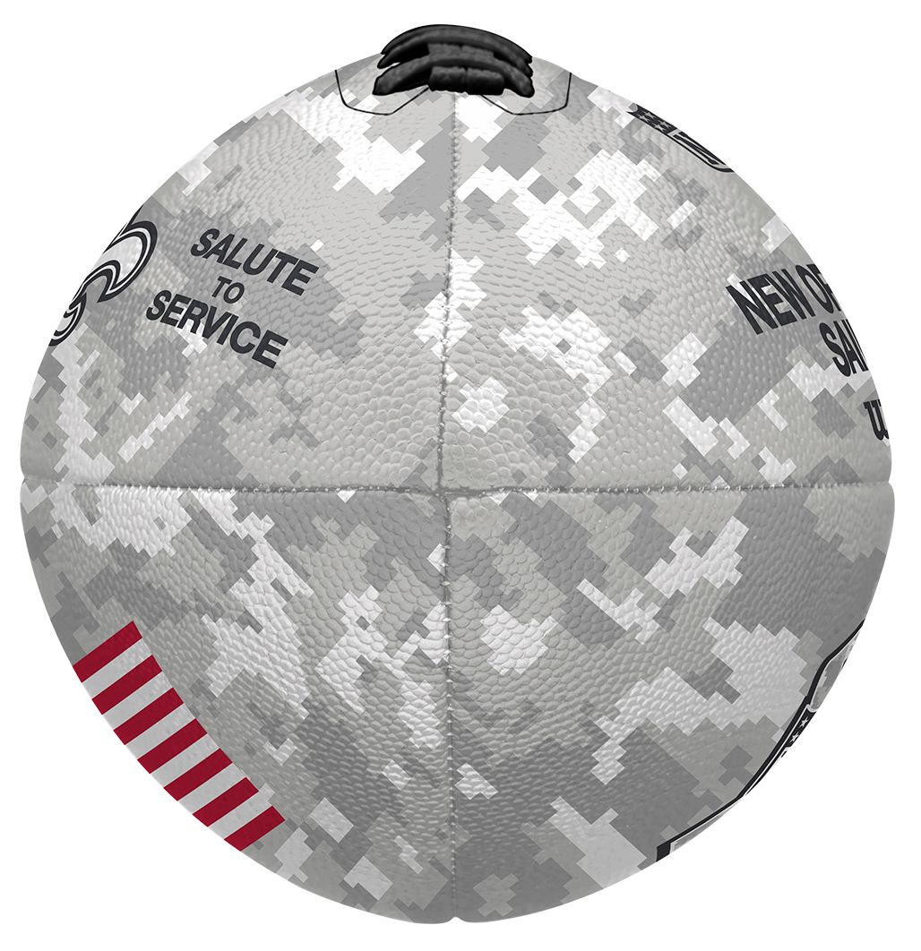 Wilson New Orleans Saints Salute To Service 2024 Full-Size Football product image