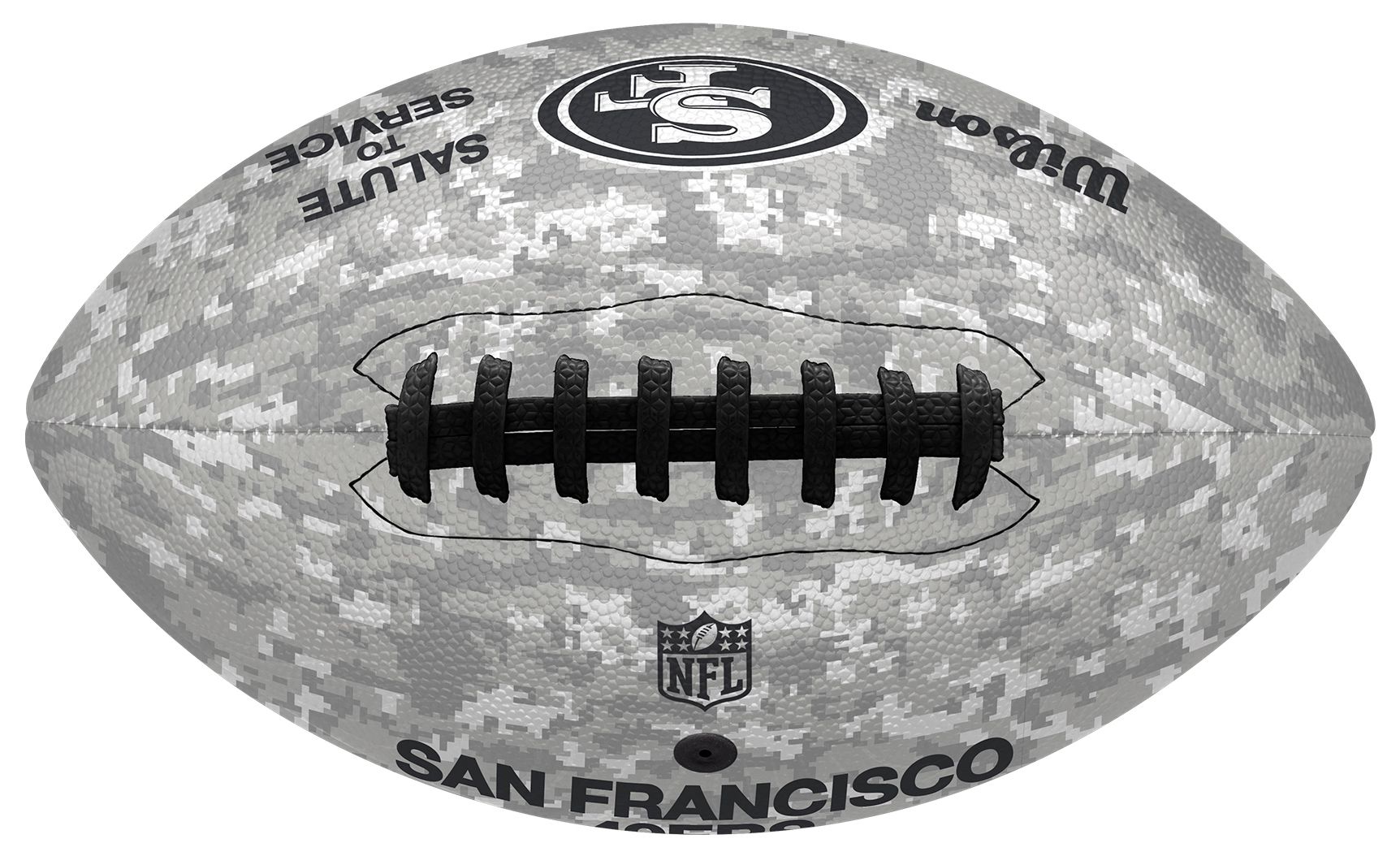 Wilson New York Giants Salute To Service 2024 Full-Size Football product image