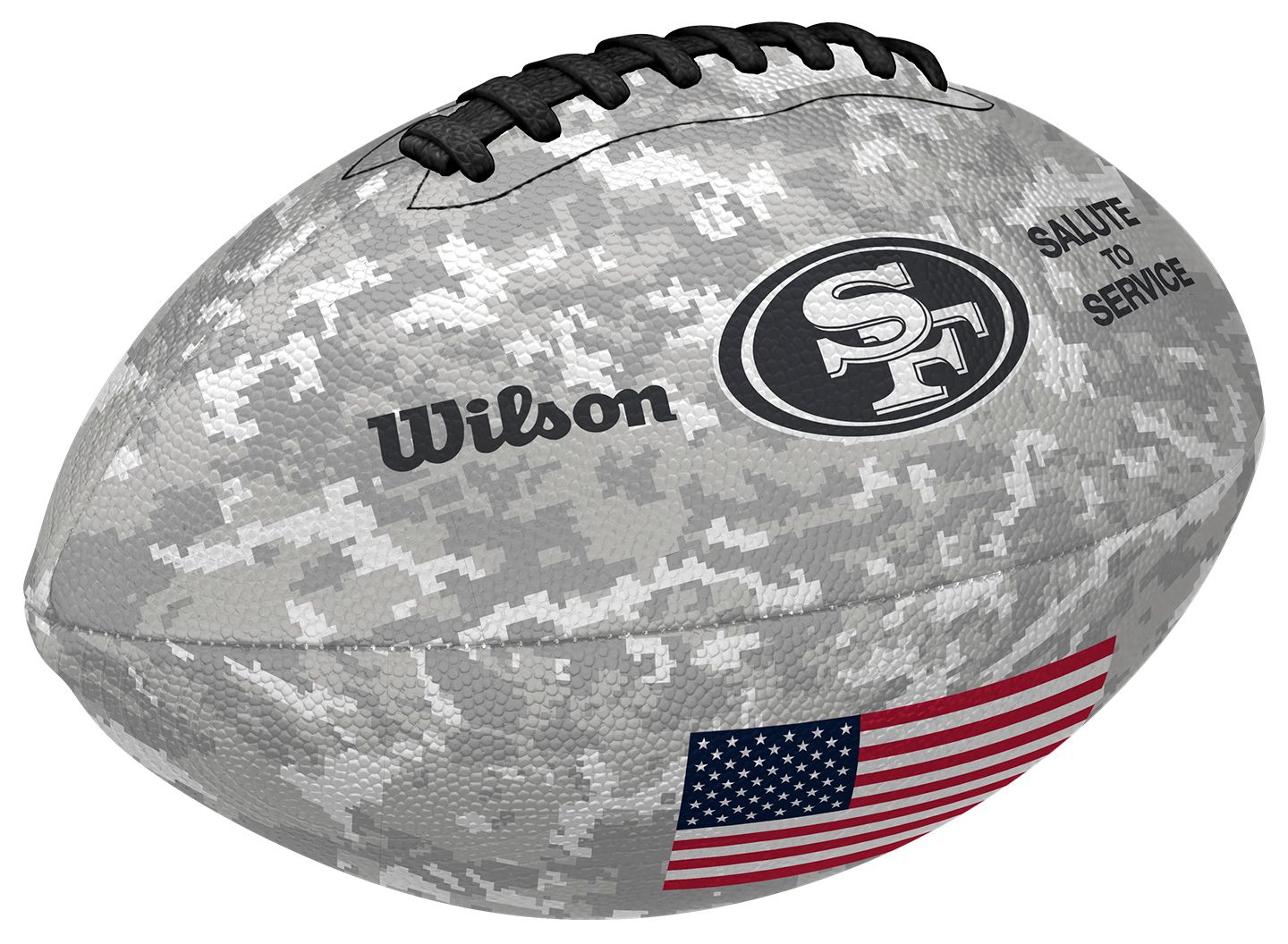 Wilson New York Giants Salute To Service 2024 Full-Size Football product image