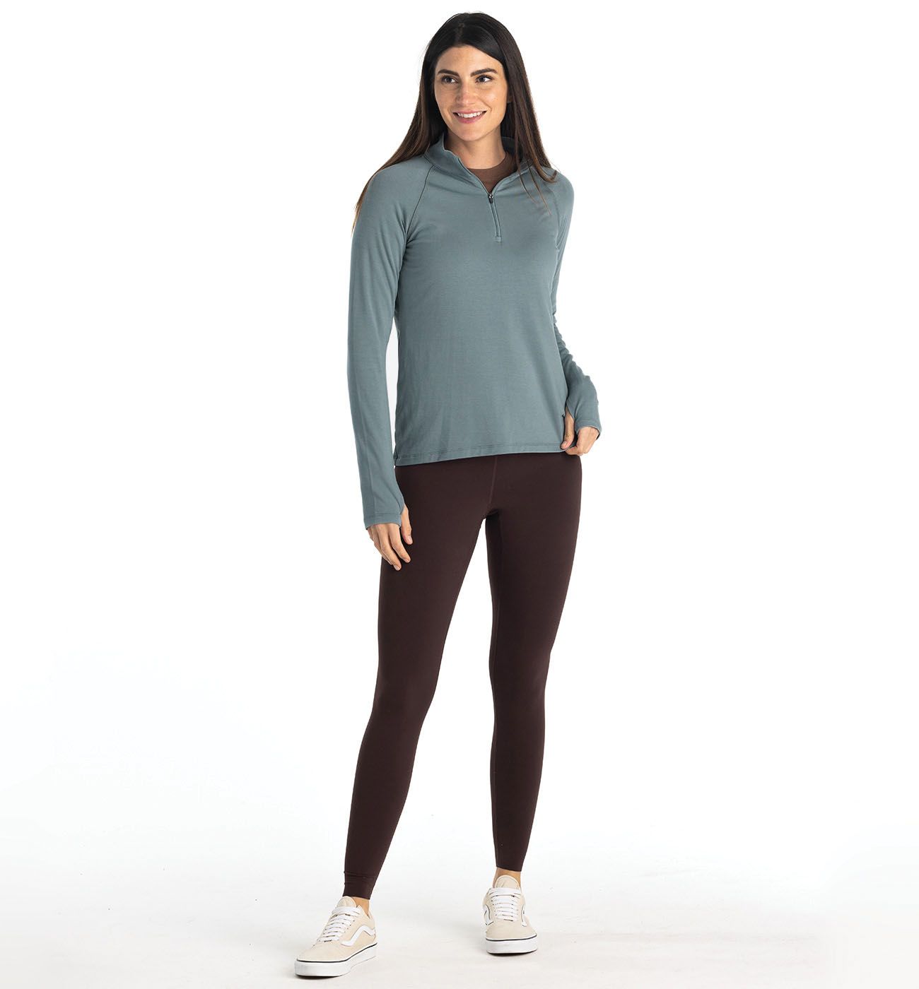 Free Fly Women's Bamboo Flex 1/4 Zip Pullover product image