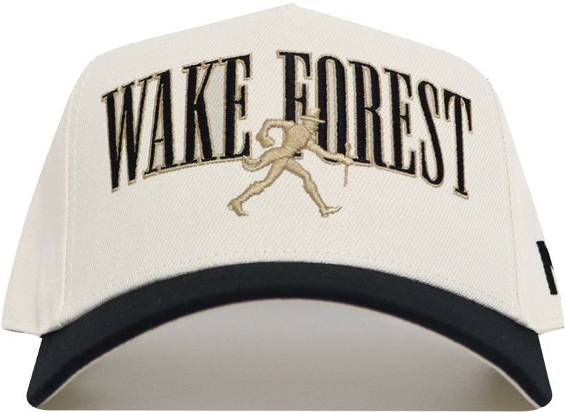No Rivals Adult Wake Forest Demon Deacons Black Retro Snapback Adjustable Hat product image