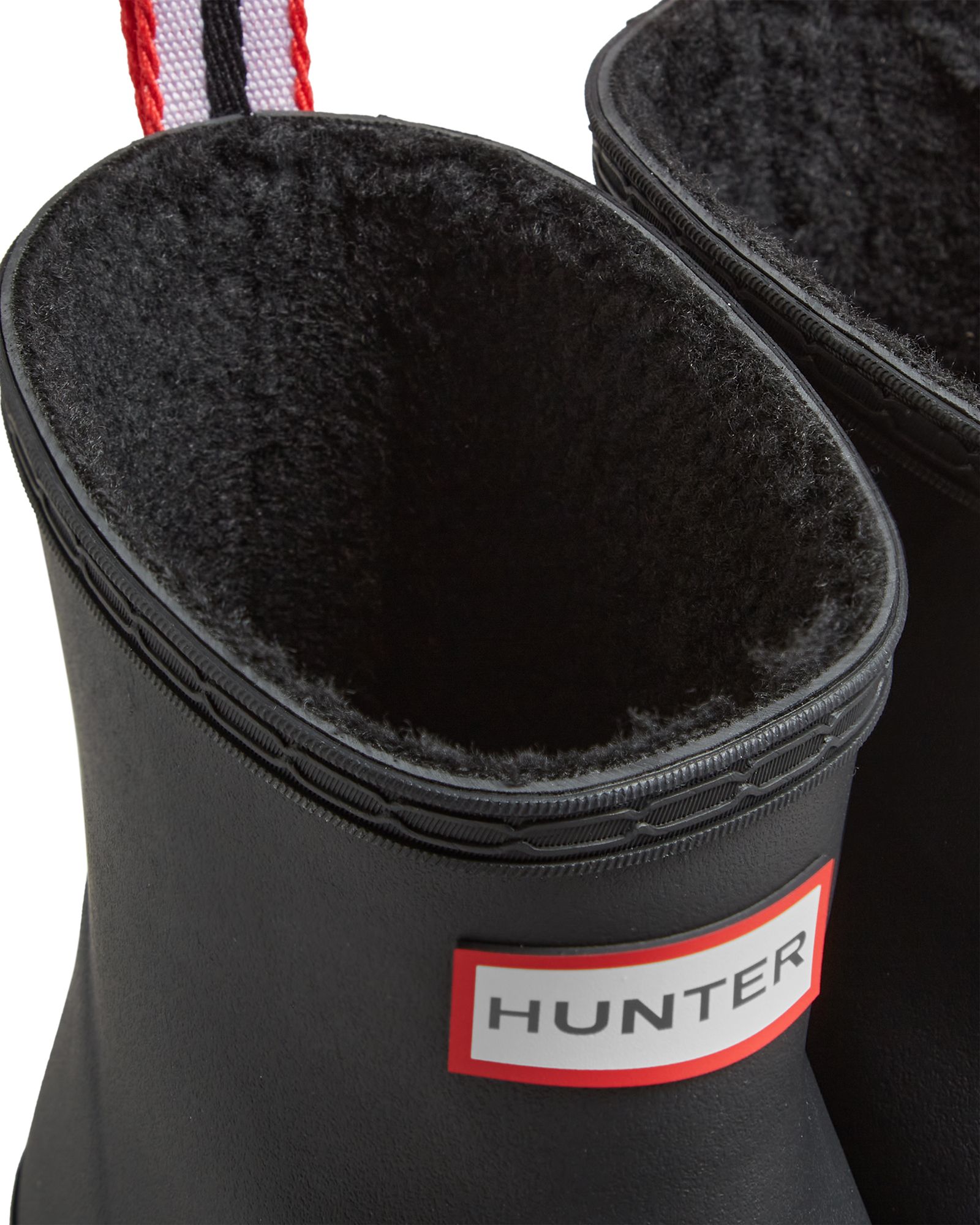 HUNTER Women's Play Vegan Shearling Insulated Short Wellington Boots product image