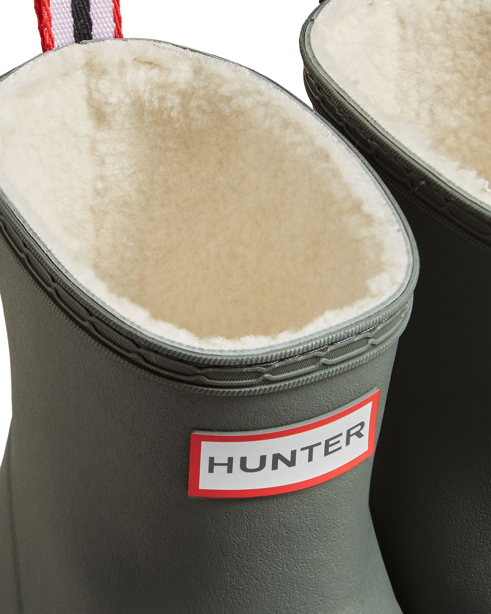 HUNTER Women's Play Vegan Shearling Insulated Short Wellington Boots product image