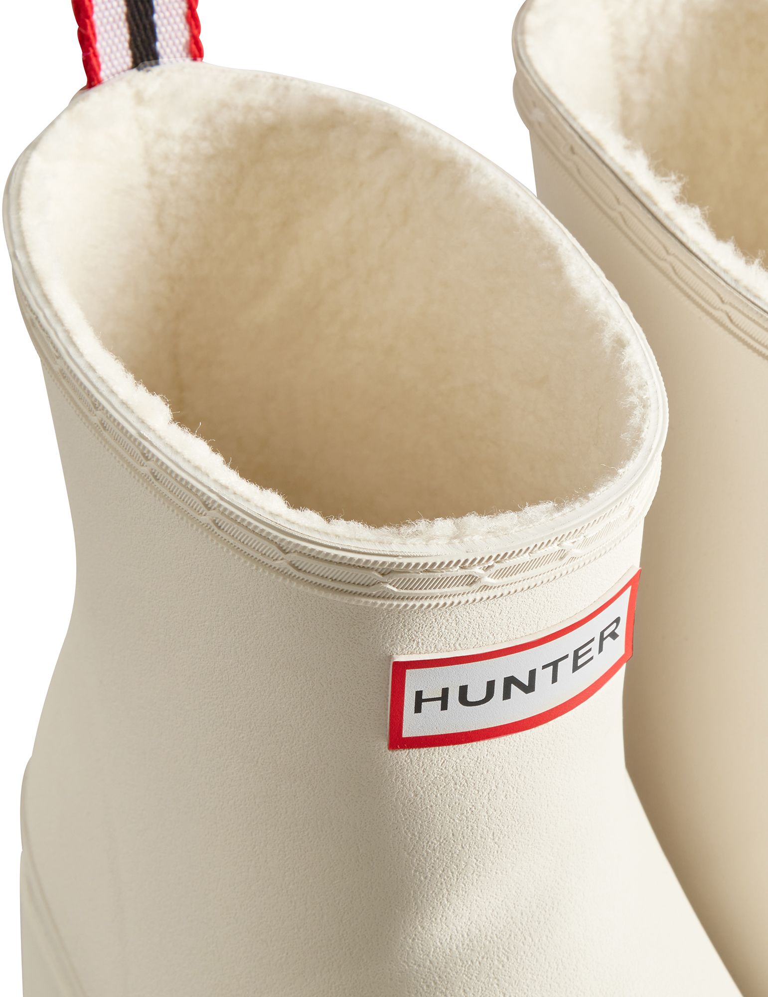 HUNTER Women's Play Vegan Shearling Insulated Short Wellington Boots product image