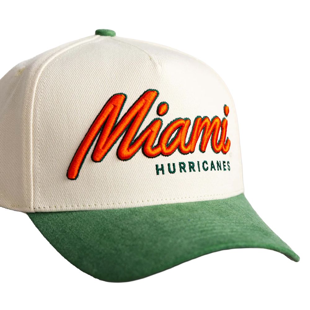 Woodn Grail Adult Miami Hurricanes Sun Fade Snapback Adjustable
