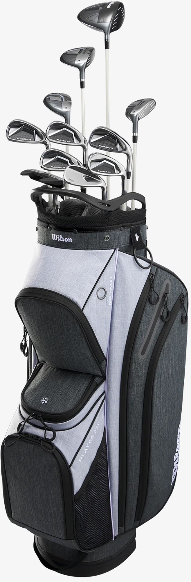 Wilson Women's PlayerFit Cart Bag 17-Piece Complete Set product image